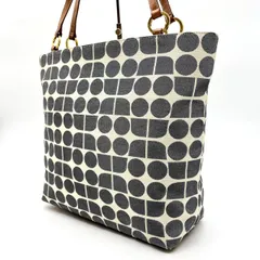 【良品】 Kate spade ケイトスペード トートバッグ ハンドバッグ ショルダーバッグ 幾何学模様 チェック柄 水玉模様 キャンバス レザー 革 ホワイト 白色 ブラック 黒色 ブラウン 茶色 A4収納可能 ユニセックス 男女兼用 メンズ レディース
