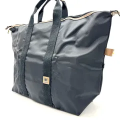 【良品】 dunhill ダンヒル トートバッグ ハンドバッグ ショルダーバッグ ナイロン ブラック 黒色 ブラウン 茶色 ユニセックス 男女兼用 メンズ レディース A4収納可能のサムネイル