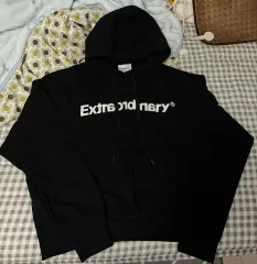 Extraordinary 黒 フードTシャツ M