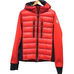 ☆MONCLER GRENOBLE 21AW CARDIGAN グルノーブル ハイブリッド ニット ダウンジャケット ライトダウン切替 フード付き アームウォーマー付
