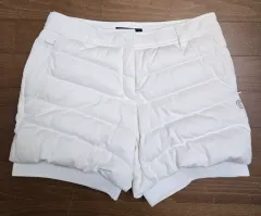 (ほぼ新品) クリーブランド ゴルフ グースダウン ダウン ハーフパンツ 25 スリム 26