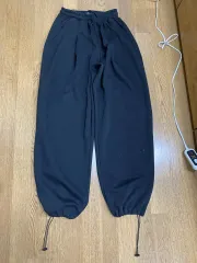 ヘイ シャーリング スウェット パンツ ブラック os