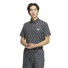 [アディダスゴルフ] ゴルフ マルチカラードBOSプリントシャツ メンズ grey three 