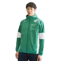 [ムーブスポーツ] ジャージ・クロス デサント SUNSCREEN TAIKYU フルジップフーディー クーリング機能 ストレッチ はっ水 色褪せしにくい トレーニング ランニング メンズ GRWH(ST5SJK20 [GRWH(ST5SJK20M)] [O]