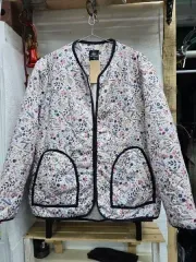 オール 타바 花柄 キルティング ジャケット