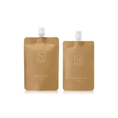 【詰め替えリフィルセット】 N organic Basic スキンケア（化粧水 乳液） (約2ヶ月分) 保湿力 ハリ 乾燥肌 敏感肌 肌荒れ 柑橘系の香り エヌオーガニック 0
