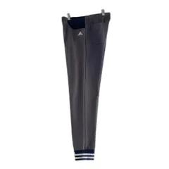 adidas　トラックパンツ　ジャージ　フェード　刺繍　ワンポイント　ラインリブ