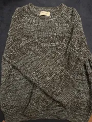 アフタープレイ インタルシアニット ミントチョコ L