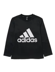 [アディダス] 長袖 Tシャツ エアロレディ レギュラーフィット ウォーム シングルジャージー 長袖Tシャツ キッズ KPX85 ブラック(JP4891) J150 [ブラック(JP4891)] [Free Size]