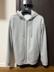 반하트 グレー フード ジップアップ 出品