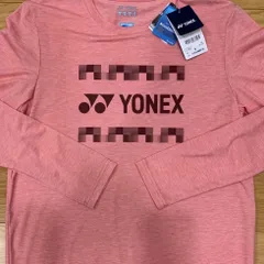YONEX 長袖シャツ ピンク　Ｍ.L.O