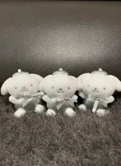 (新品/正規品)サンリオ シルバー ポムポムプリン ぬいぐるみ キーホルダー ハローキティ マイメロディ クロミ