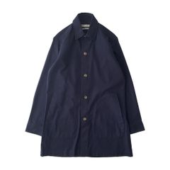 美品 キャナルジーン El mar ステンカラーハーフコート ゆったり