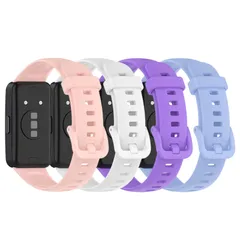 【特価商品】Band 8/9/10 Huawei 対応 シリコン バンド ストラップ ソフト 4本セット スポーツバンド レディース [SUGARJAR] メンズ共用