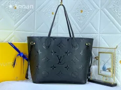 【超美品】 LOUIS VUITTON  ルイヴィトン ネヴァーフル トートバッグ  アンプラント 黒