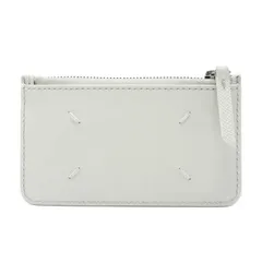 メゾンマルジェラ カードケース  Maison Margiela PORTATESSERE／4ステッチ／SA1VX0008 P4745 T1003（ホワイト系）