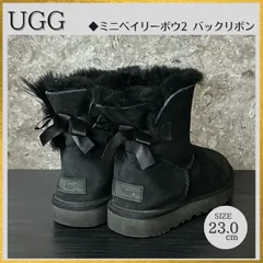 ⭐︎新品未使用⭐︎UGG アグ CLASSIC MINI II ブラック 24cm UGG（アグ） ムートンブーツ レディース クラシックミニ II UGG