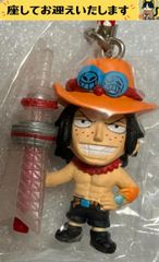 e➕ワンピ➕　ポートガス・D・エース　スカイツリー　フィギュアストラップ