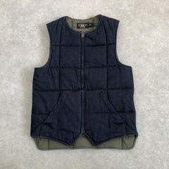RRL ダブルアールエル ラルフローレン ベスト マルチストライプ S
