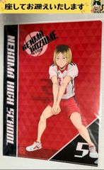 e❌ハイキュー❌　孤爪研磨　レシーブ　クリアファイル