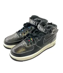 美品 ナイキ ミドルカットスニーカー AIR FORCE 1 MID 07 LV8 DV1029-010 メンズ SIZE 27.5 (L) NIKE