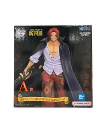 美品 バンダイ ONE PIECE 一番くじ 四皇 シャンクス MASTERLISE EXPIECE フィギュア