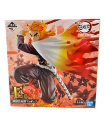 美品 バンダイ 鬼滅の刃 E賞 一番くじ 煉獄杏寿郎 フィギュア