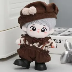 ぬい服 10cmぬいぐるみ用服 着せ替え  帽子 服 ズボン3点セット