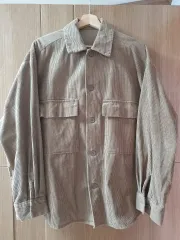 GU コーデュロイ シャツジャケット