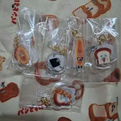 パン泥棒イヤリングガチャ フルセット アクリルキーホルダー