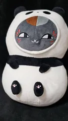 夏目友人帳　もふぐっとぬいぐるみ～パンダニャンコ先生～黒ニャンコ