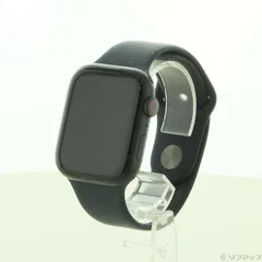 〔中古品〕 Apple Watch Series 7 GPS + Cellular 45mm ミッドナイトアルミニウムケース ミッドナイトスポーツバンド【344】