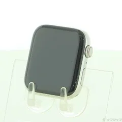〔中古品〕 Apple Watch Series 4 GPS + Cellular 44mm ステンレススチールケース ホワイトスポーツバンド【247】