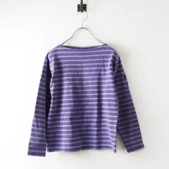 80s-90s 希少カラー セントジェームス Saint James ウェッソン ボーダー バスクカットソー XXS｜パープルグレー【2400014694963】