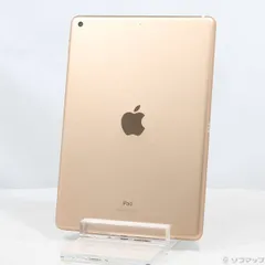 〔中古品〕 iPad 第7世代 32GB ゴールド MW762J／A Wi-Fi【377】