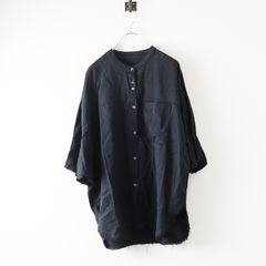 美品】human woman CHEVALコラボ リネンブラウス ゆったり 