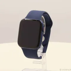 〔中古品〕 Apple Watch Series 6 GPS + Cellular 44mm ブルーアルミニウムケース ディープネイビースポーツバンド【262】
