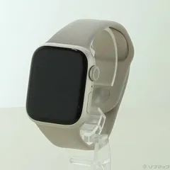 〔中古品〕 Apple Watch Series 8 GPS 41mm スターライトアルミニウムケース スターライトスポーツバンド【269】