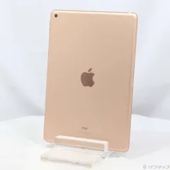 〔中古品〕 iPad 第7世代 32GB ゴールド MW762J／A Wi-Fi【368】