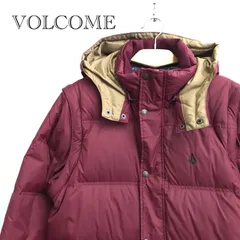 VOLCOM DABBLING JACKET A1731202 ボルコム ダブリンジャケット ダウンジャケット ダウンベスト S レッド 赤系 メンズ ファッションのサムネイル