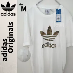 ☆新品 ビッグロゴ×迷彩 ゆるだぼ adidas Originals Tシャツ