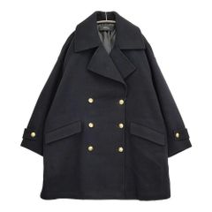 R&D.M.Co- コットンストライプ ドレープロングシャツ 長袖シャツ