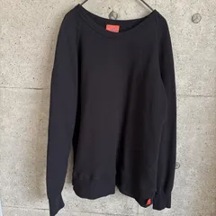 【USED】 古着 【中古】 ジムマスター gym master ラグラン スウェット トレーナー made in CANADA ブラック メンズ XLサイズ トップス セーター 長袖 裏起毛