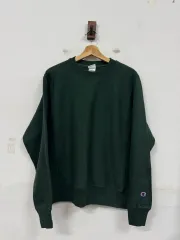 (S)チャンピオン リバースウィーブ スウェット グリーン