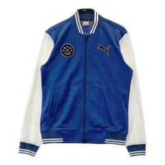 サイズ：M PUMA GOLF プーマゴルフ  長袖ジップジャケット  ブルー系 [240101582242] ゴルフウェア メンズ ストスト