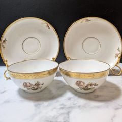 希少品 パラゴン ピオニーシェイプ カップ＆ソーサー ブラック ピンク