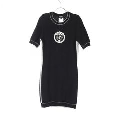 샤넬 CHANEL 원피스 No.5 로고 P74142K10654 코튼 니트 원피스 여성 Used A