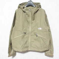 美品 THE NORTH FACE ザ ノースフェイス ショートコンパクトジャケット NPW22430 サイズM カーキ レディース 古着 中古 USED