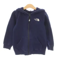 ザノースフェイス THE NORTH FACE リアビューフルジップフーディー Rearview FullZip Hoodie パーカー スウェット ジップアップ 長袖 110cm 紺 NTJ11906 /YM