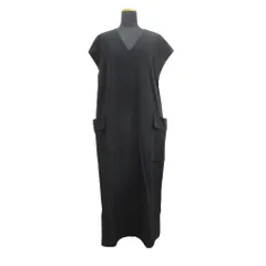 美品 LOISIR ロワズィール ハイツイスト コットン ワンピース ドレス  